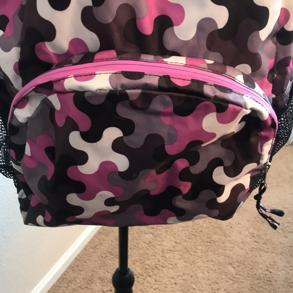 FUEL Women’s Backpack Black/Purple/White - Picture 3 of 13